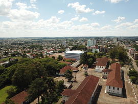 Vista aérea do Campus Passo Fundo