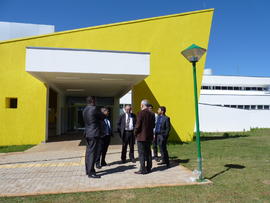 Visita de ministro às instalações do Campus Chapecó