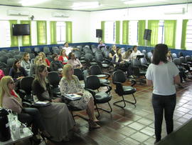 Seminário sobre câncer de mama - Campanha outubro rosa