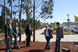 Vice-reitor visita obras do campus Chapecó