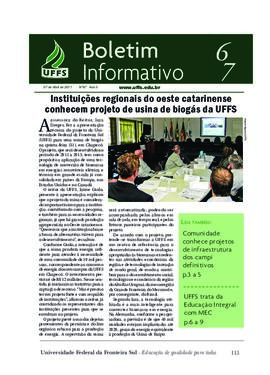 Boletim Informativo 67