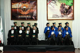 Formatura dos cursos de Agronomia e Engenharia Ambiental e Sanitária