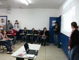Apresentação do SAE aos alunos