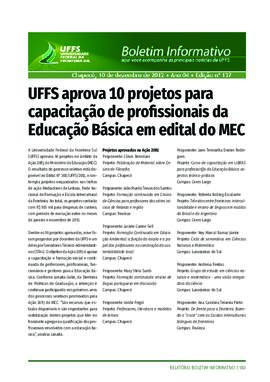Boletim Informativo 137