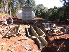 Construção Estação de Tratamento de Esgoto - Campus Laranjeiras do Sul