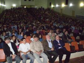 Solenidades com a equipe diretiva da UFFS