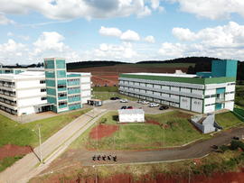 Vista aérea do Campus Chapecó