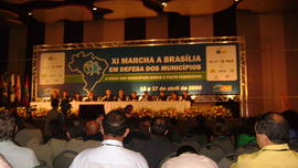 Solenidades com a equipe diretiva da UFFS