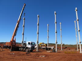 Construção Blocos A e B – Campus Chapecó