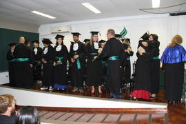 Formatura dos cursos de Ciências Sociais, Geografia e História