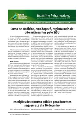 Boletim Informativo 239