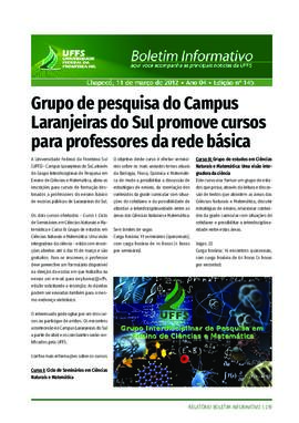 Boletim Informativo 145