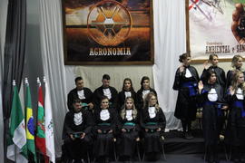 Formatura dos cursos de Agronomia e Engenharia Ambiental e Sanitária