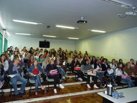 Recepção aos calouros do Campus Chapecó