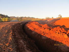 Terraplenagem, drenagem pluvial e sub-base vias internas – Campus Erechim