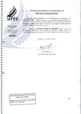 Portaria 059-GR-2010
