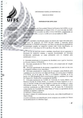 Portaria 034-GR-2010