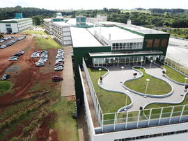 Vista aérea do Campus Chapecó