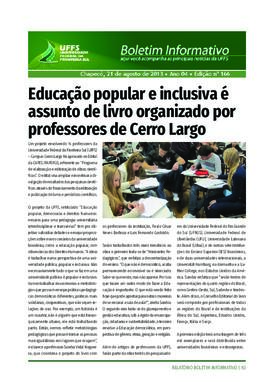 Boletim informativo 166
