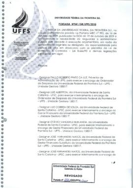 Portaria 041-GR-2010