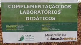 Construção Laboratórios Didáticos – Campus Cerro Largo