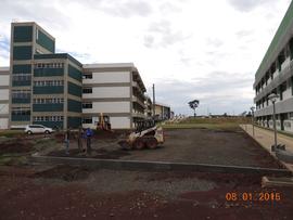 Terraplanagem, drenagem pluvial e pavimentação das vias internas – Campus Chapecó